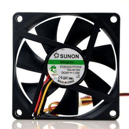 SUNON 7015 7CM 5V 1.0W 7 cm KDE0507PHV2 3 wire cooling fan