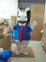 2018 Hot sale horse mascot costume cute cartoon clothing factory customized private custom props walking dolls doll clothing