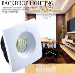 Hot sale Mini Cob 5W led downlight led recessed lights dimmable exhibition lamp AC85-265V warm white/Natural white/cold white+Led driver