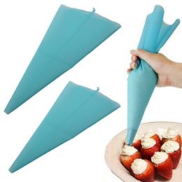 Reusable Silicone Cake Icing Piping Cream Bag Decorating E00202 BARD