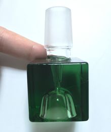 -Супер кубический красочный квадратный стеклянный кальян шар 14 мм 18 мм кубики / слайд с мужской суставной водой бонг курить аксессуар