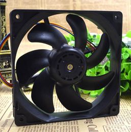 SANYO 12V 0.19A 12CM 9S1212P4F03 120*120*25 3 line silent double ball chassis fan