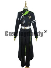 Seraph of the End Vampire Reign Mito Jujo Army Uniform Suit Cosplay Costume S002