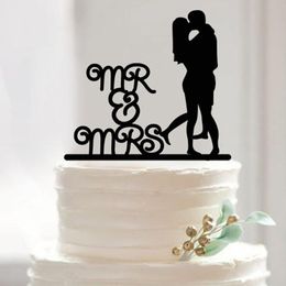 Wedding Cake Topper Cake Decorating Acrylic Custom Romance Cake Topper Custom Birthday Cake Topper Mr & Mrs Wedding Cake Topper