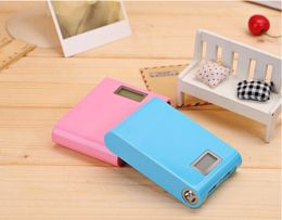 LCD Power Bank 12000mAh 1A 2A two sockets With LED lighting Portable External Battery Backup Pack Dual USB For iphone sumsung