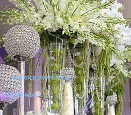 latest quality trumpet shape vase for wedding centerpieces/wedding vase