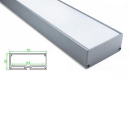 100 X 1M sets/lot Factory price Aluminium profile for led and super wide u type alu channel for pendant or suspension lights