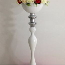 White Flower Vase Wedding Table Centrepiece 86cm(33.8") Height Wedding Props 10 pcs/lot123