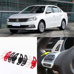2pcs Brand New High Quality Alloy Add-On Steering Wheel DSG Paddle Shifters Extension For VW Lavida