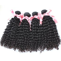 greatremy 4pcs lot brazilian human hair bundles 830 natural color dyeable deep curly virginhair extensions factory hairweft