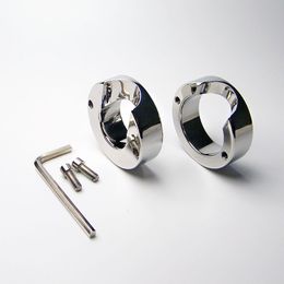 Stainless Steel Male Heavy Ball Stretching Chastity Device Bondage Fetish ZCS42 #R501