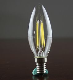 Filament Led Candles Lamp c35 2W 4W 6W E14 E27 B22 Led Bulbs Light High Bright Warm White Led Lamp 220v 110v