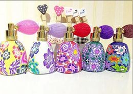 15ml perfume sample spray bottle Bulb soft ceramic atomizer perfume containers