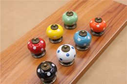 dot handle handles door hardware ceramic drawer pulls drawer pulls knobs cabinet handles vintage drawer pulls antique drawer pulls