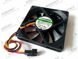 SUNON ME80151V3-0000-G99 8015 1.08W 12V 8CM 80*80*15MM 3 Wire Fan