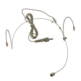 1 STÜCKE Gute qualität Headset Nieren Kondensatormikrofon Für Sennheiser Wireless BodyPack Transmitter 3,5mm 3,35mm Abschließbar
