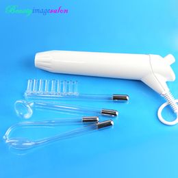 Portable High Frequency Facial Skin Care Lifting Spot Blood Vessels Wrinkle Remover Beauty Equipment With 4 Glass Electrodes Probes