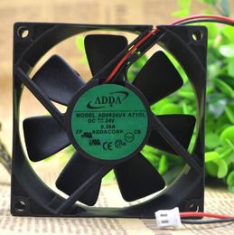 ADDA AD0824UX-A71GL 80*80*25 DC24V 0.26A 2 wire cooling fan