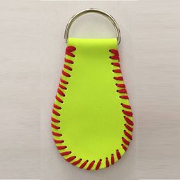 Softball Key Chain Keychain Baseball Softball Gift