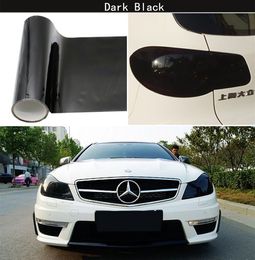 2PC 30CMX100CM Auto Car Light Headlight Taillight Tint styling waterproof Vinyl Film Sticker 12 Colors Option227U