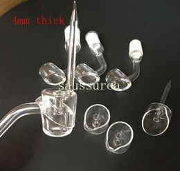 2016 New 4mm Thick Hot Selling Club Banger Quartz Nail with Quartz Carb Cap Professional Manufacturer Quartz Nail Products