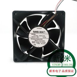 Original 3110KL-09W-B75 24.5V 0.21A 8cm NMB 8025 80*80*25MM four wire copy machine fan