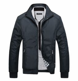 Men's Waterproof Bomber Polo Windbreaker mens coats and jackets - Sportswear for Casual Outwear, Male Sizes 5-6XL