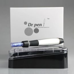 Professional Dr. Pen Derma Pen Electric Dermapen With 52pcs 12 Pins Needle Cartridges For Salon Use Scar Removal Skin Rejuvenation