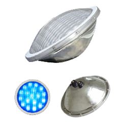 25W AC/DC 12V IP68 Waterproof LED Swimming Pool Light RGB Stainless Steel High Power Underwater LED Par56 Spot Lamp