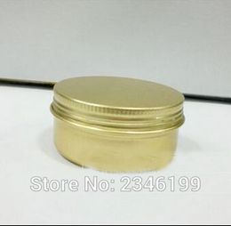 80G 80ML Gold Silver Color Cosmetic Cream Jar High-Grade Cosmetics Sample Packing Box 30pcs/lot