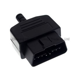 16 Pin OBD2 24V male plug connector for ECU OBD2 Test/Automobile diagnosis,Bar gap type 16P OBD connector