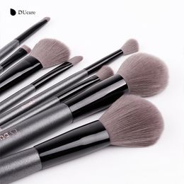 Professional 15 Pcs Makeup Brushes Set Ducare New Foundation Eye Shadow Brush High Quality Cosmetic Make Up Brush Kit