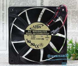 Original ADDA AD1224MB-F91GP 12038 0.68A 24V 12CM 120*120*38 2 wire inverter cooling fan