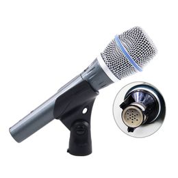 real condenser beta87a top quality beta 87a handheld mic supercardioid condenser vocal microphone with amazing sound