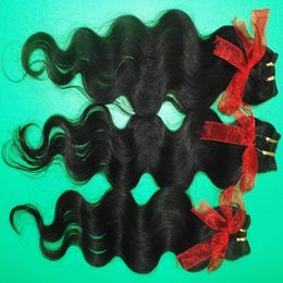 Large stock 9pc/lot 7A Cheapest processed Malaysian Human Hair extensins weaving body wave bundles wefts Fast shipping