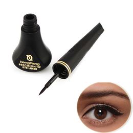 Wholesale- 1 PCS HOT Women Cosmetic Beauty Black Eyeliner Waterproof Long-lasting Eye Liner Pencil Pen Makeup Halloween Gift