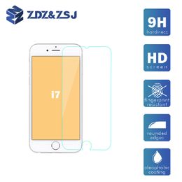 2.5D 9H Premium Tempered Glass Screen Protector for iPhone 7 8 6 6s Plus X XS XR 11 12 13 Pro Max Toughened film 50pcs/lot
