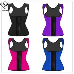 Latex Waist Cincher Corset with Straps Steel Boned Waist Trainer Rubber Corsets Body Shaper Latex Look Bustier Waist Training Vest Plus Size