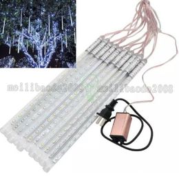 NEW 80CM SMD2835 Holiday Sale Christmas Meteor Lights Shower Rain Tubes LED String Light Party Wedding Decoration MYY