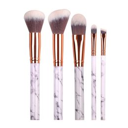 Nylon 10pcs/Set/lot Cosmetic Makeup Brushes Soft Horse Hair Facial Beauty Foundation Blusher Eye Shadow Brushes Beauty Tool Kit