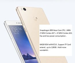 Original Xiaomi Mi4s Mi 4s 4G LTE Handy 3GB RAM 64GB ROM Snapdragon 808 Hexa Core Android 5,0" 13,0 MP Fingerabdruck-ID Smart Handy