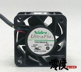 Original Nidec V40S12BS4A5-57 T11 12V 0.73A 40*40*28 four wire cooling fan