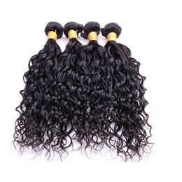 water wave brazilian hair extension curly 100 unprocessed virgin human hair bundles 120g per piece 3pcs lot full head natural black color