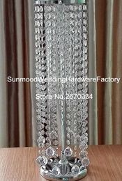 Customized crystal wedding columns/mandap/pillars for wedding table decoration