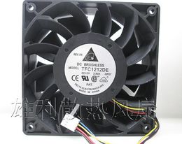 Delta TFC1212DE 12V 3.9A 12cm 120*120*38mm 4 line I fan fan violent large fan