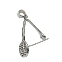 Beadsnice Big Pinch Bail 925 Sterling Silver Pinch Clip Clasp for Large Pendants Handmade Accessories ID 34639