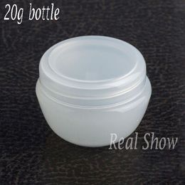 plastic bottle jar,Screw Caps,Clear Plastic Makeup Sub-bottling,Empty Cosmetic Container,20g Small Sample Mask Canister