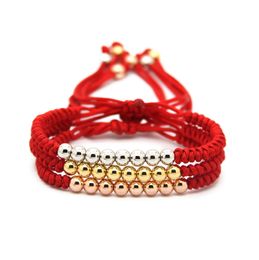 Hot Sale Wholesale 10pcs/lot 6mm Anil Arjandas Mix Colours Braiding Macrame Bracelet Best Gift For Christmas