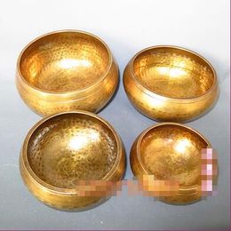 Nepalese Super Handmade Pure Bronze Porcelain Bowl