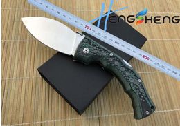 new folding knife gift box giant dog leg big folding knife camping tools 440C blade Micarta handle 56HRC free shipping